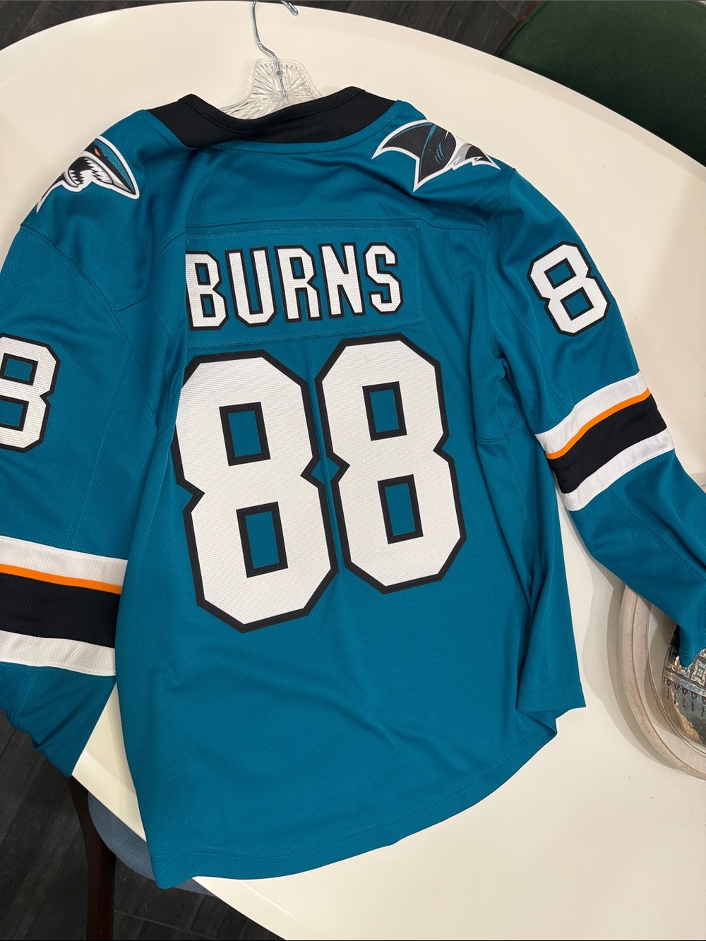 NWT Fanatics San Jose Sharks Player Jersey BRENT BURNS - Picture 8 of 13